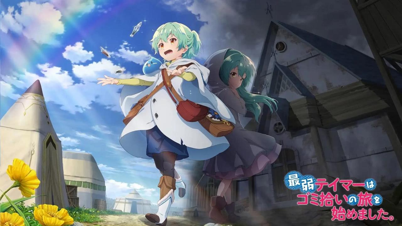 انمي  Saijaku Tamer wa Gomi Hiroi no Tabi wo Hajimemashita الحلقة 1 الاولى مترجمة